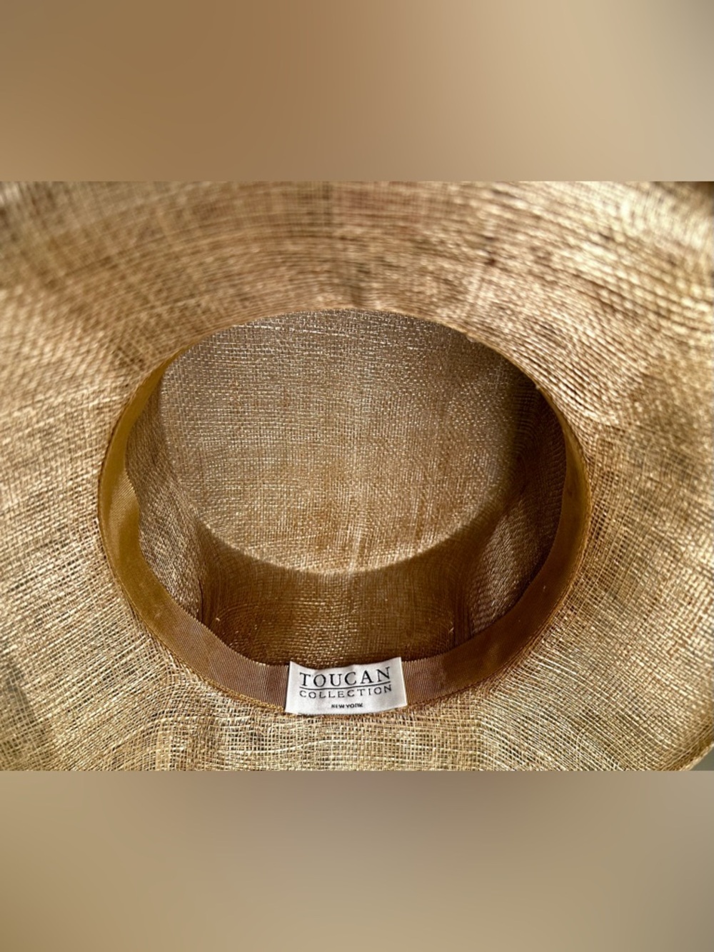 Toucan Collection Floral Accent Straw Hat - Picture 4 of 6